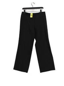 Monsoon Women's Suit Trousers UK 12 Black Wool - Picture 1 of 7
