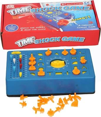Time Shock Game Match The Shapes Beat The Clock Childrens Board Games Age 6+ - Image 1 of 2