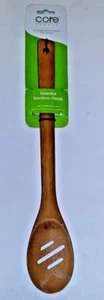 Essential Bamboo Utensil 14" Slotted Spoon 100% Organically Grown FDA Approved - Picture 1 of 1