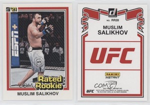 2021 Panini Instant UFC Rated Retro /1320 Muslim Salikhov #RR28 Rookie RC
