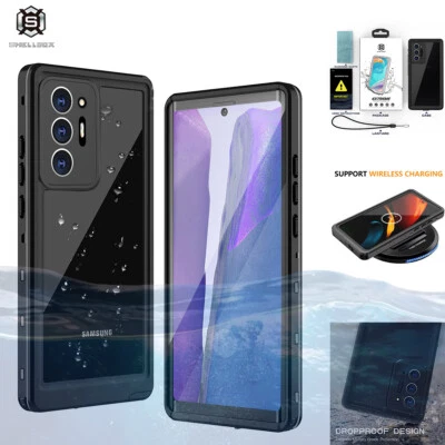 Funda impermeable a prueba de golpes con protector de pantalla para Samsung Galaxy Note20 Foto 1 de 4