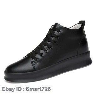 Men's 3" Taller Heel Shoes Fashion Sneaker Invisible Height Increase Insoles - Picture 1 of 26