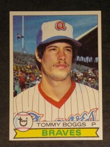 1979 Topps Tommy Boggs #384 Braves NM/MT 001