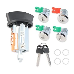 Door Lock Cylinder Ignition Switch with Keys Compatible with Ford Econoline E... - Picture 1 of 7