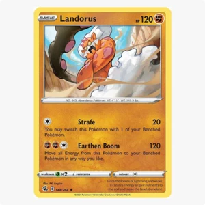 Landorus 148/264 Fusion Strike Pokemon TCG Holo Rare - Picture 1 of 2