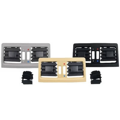 Grelha de ventilação traseira console central para BMW E90 E91 3series Sedan 2005-2012 - Imagem 1 de 4