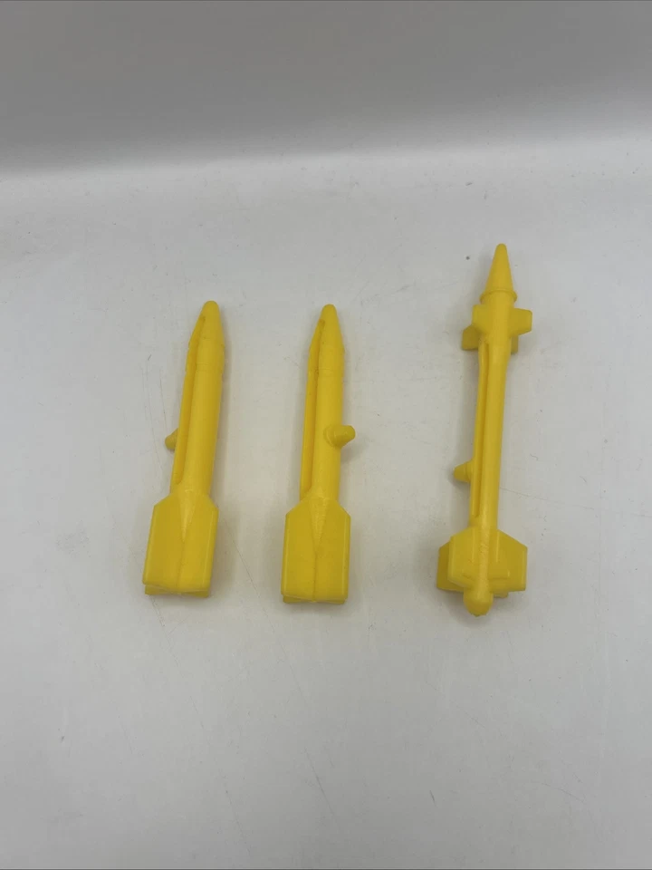 RoboCop Robo Copter Misil Accesorio Arma Parte Lote De 3 - Kenner 1988 Foto 1 de 1