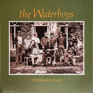 THE WATERBOYS FISHERMAN BLUES Album Cover Promo 12x12 Flat Double Sided Poster - Picture 1 of 4