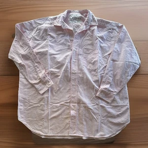 Frank & Eileen Shirley Shirt Damen Medium Oversized rosa weiß gestreift - Bild 1 von 8