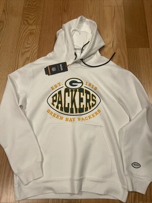 Hugo Boss Boss By Boss X NFL Green Bay Packers Hombres Sudadera con Capucha Colección Talla L Nueva con Etiquetas Foto 1 de 4