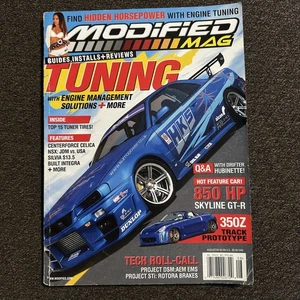 Vintage modifiziert Mag August 2004 Tuning Nissan Skyline GT-R 350Z Tech JDM Autos - Bild 1 von 3