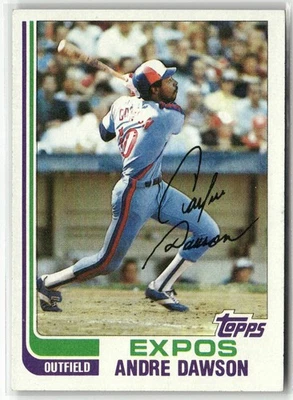 1982 TOPPS #540 ANDRE DAWSON MONTREAL EXPOS - Image 1 of 2