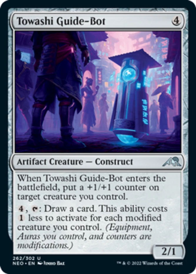 x1 Towashi Guide-Bot - Kamigawa: Neon Dynasty - NM - MTG - Image 1 of 1