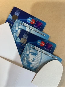 4 Ancient Expired Bank Cards For Novelty Collectors. - Picture 1 of 2