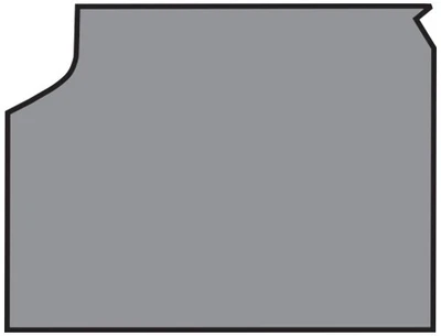 Pontiac LeMans 1969 alfombrilla de maletero - espuma TM Foto 1 de 2