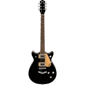 Gretsch G5222 Electromatic Double Jet BT V-Stoptail Black - Modelos Double Cut - Imagen 1 de 8