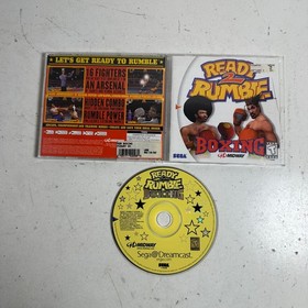 Ready 2 Rumble Boxing (Sega Dreamcast, 1999) Multiplayer Fighting Video Game