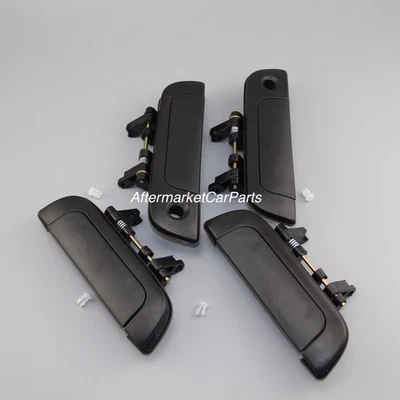 Nueva manija de puerta exterior delantera trasera derecha izquierda para 95-01 Suzuki Baleno Esteem 4 piezas Foto 1 de 4
