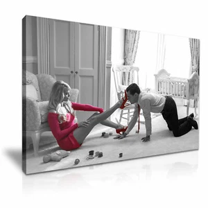 Der Wolf der Wall Street Leonardo DiCaprio Leinwand moderne Kunst ~ 5 Größen zur Auswahl - Bild 1 von 12