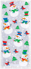 20 x Snowman Christmas Gift Bags Goodie Bags Food Party Bags Twist Ties