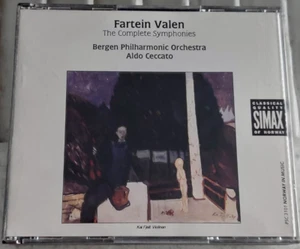 Fartein Valen - Complete Symphonies Ceccato Simax 1992 2CD NM - Picture 1 of 3