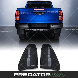 LED TAIL LIGHT SMOKED REAR LIGHTS LAMP UPGRADE PAIR FOR TOYOTA HILUX MK8 MK9 15+ - Afbeelding 1 van 12