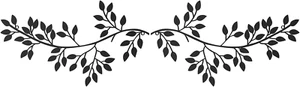 2 Pieces Metal Tree Leaf Wall Decor Vine Olive Branch Leaf Wall Art Wrought Iron - Picture 1 of 12