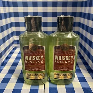 2X Whiskey Reserve 3-in-1 Hair, Face & Body Wash Bath And Body 10 Fl - Picture 1 of 2