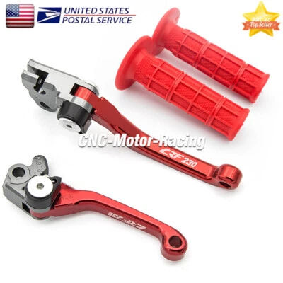 Рычаги тормозного сцепления и ручки поворотные для Honda CRF230F 2003-2020 CNC 2018 - Изображение 1 из 4