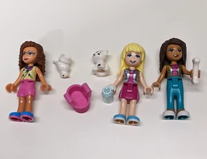 LEGO Olivia STEPHANIE Andrea Welpe Hund Vogel Freunde Minifigur Mini Puppe Lot - Bild 1 von 5