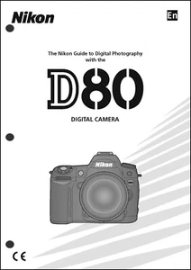 Nikon D80 User Manual Guide Instruction Operator Manual - Picture 1 of 1