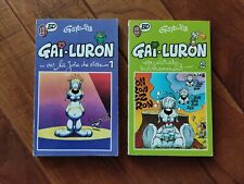 gai-luron N°1 Et 2  La Joie De Vivre poche Gotlib 1987/88 J'ai Lu BD 