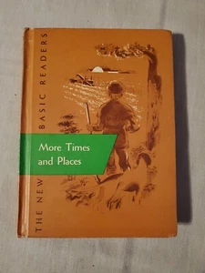 More Times and Places (HC, 1955) New Basic Reader Ex-Library - Picture 1 of 19