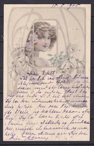 g3097/Baviera Alemania Postal Estatal 1905 # Mujeres Niña en Moda-Vestido de Boda - Imagen 1 de 2