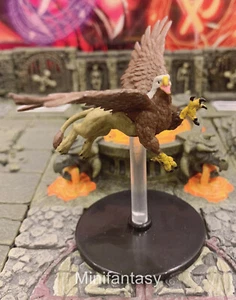 Griffon D&D Miniature Dungeons Dragons Pathfinder Avian Mini Eagle Lion Mount 32 - Picture 1 of 1