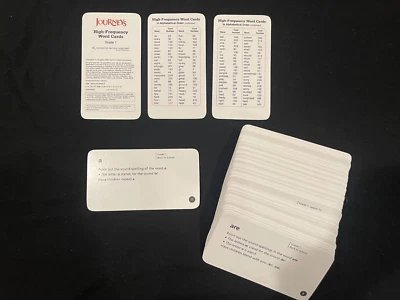 JOURNEYS High-Frequency Word Cards, Grade 1, HMH Complete Set of 230 - Image 1 of 2
