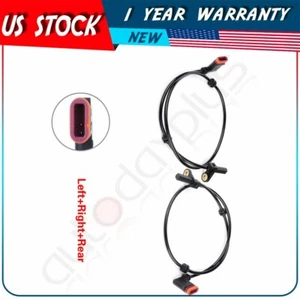 2 Rear LH & RH Side ABS Wheel Speed Sensor Assembly For Mercedes-Benz S550 07-10 - Picture 1 of 12
