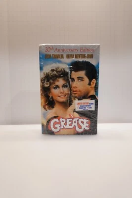 Grease VHS 20th Anniversary Edition with Script Book/CD/Interview still sealed - Image 1 of 4
