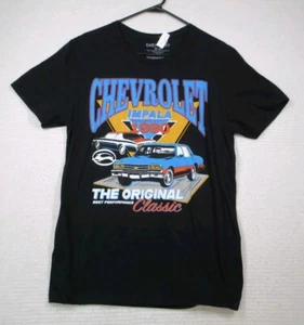 Chevrolet Impala 1980 T-shirt Size Medium The Original Classic Black Chemistry - Picture 1 of 8