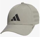 NEW adidas [S/M] Men's Gameday 4 Stretch Fit Hat/Cap-Silver Pebble Grey 5157626A