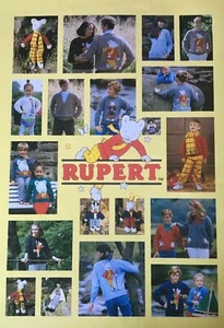 PATRÓN DE TEJIDO Rupert y amigos libro de tejer - 16 diseños juguetes jumper Wendy - Imagen 1 de 22