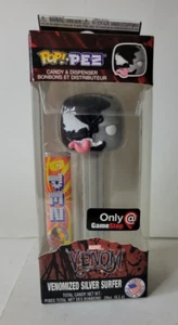 Dispensador PEZ Funko Pop Marvel Venomized Silver Surfer Nuevo GameStop Exclusivo - Imagen 1 de 6