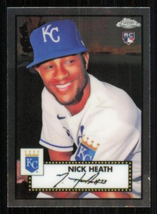 2021 Topps Chrome Platinum Anniversary #45 Nick Heath Rookie