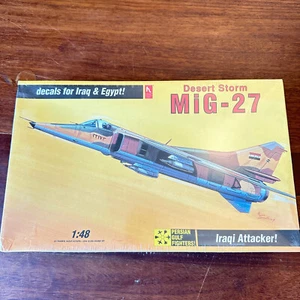 Hobbycraft 1:48 HC1599 Desert Storm MiG-27 Iraqi Attacker Iraq & Egypt - Bausatz - Picture 1 of 4