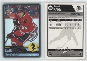 2012-13 O-Pee-Chee Black Rainbow Foil /100 Patrick Kane #230