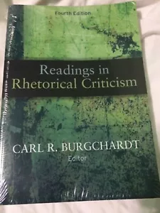 Reading In Rhetorical Criticism Forth Edition By Carl R. Burgchardt(Editors) - Picture 1 of 2