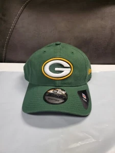 Hat - Men - NFL Green Bay Packer by New Era  - Green with Logo - New - One Size - Picture 1 of 7