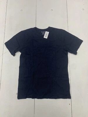 Camisa de manga corta azul oscuro Children’s Place Boys talla grande Foto 1 de 4