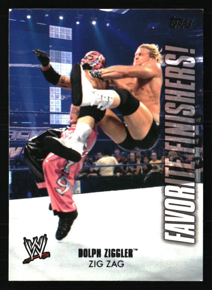 Dolph Ziggler 2010 Topps WWE #FF1 WRESTLING Card - Image 1 of 2