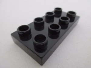 LEGO DUPLO 40666 - x1 Plaque Plate 2x4 - Black Noir - Picture 1 of 1